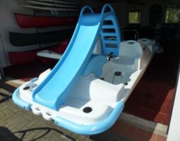 Tretboot Martini H2O-330 PE mit Rutsch Badeleiter Slipräder Buffer