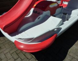 Tretboot Martini Sunny H2O-Plus PE Rutsche Badeleiter 2 Slipräder Buffer